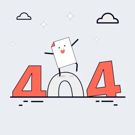 404 Error - Page Not Found